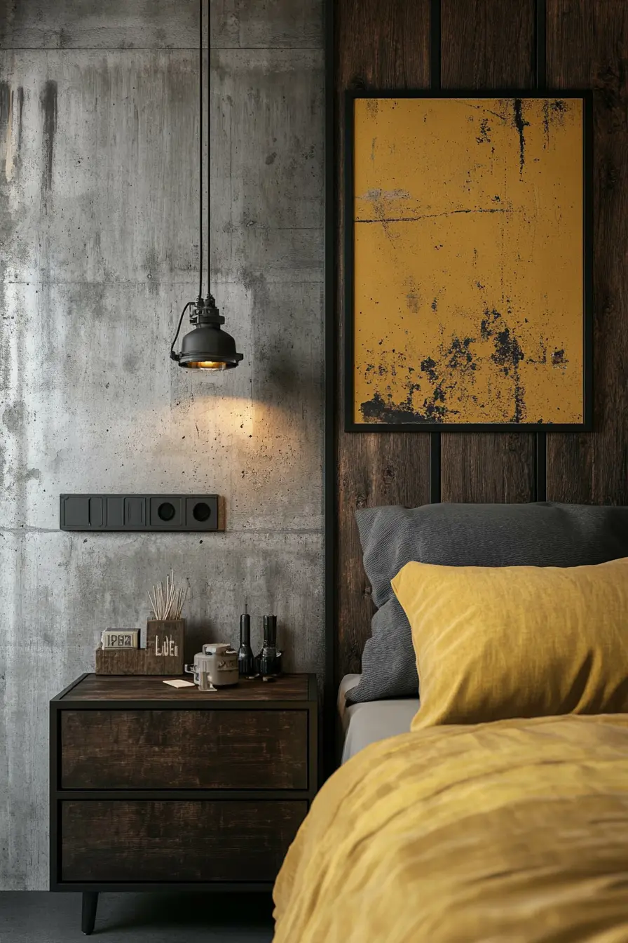 Industrial Bedroom 124728