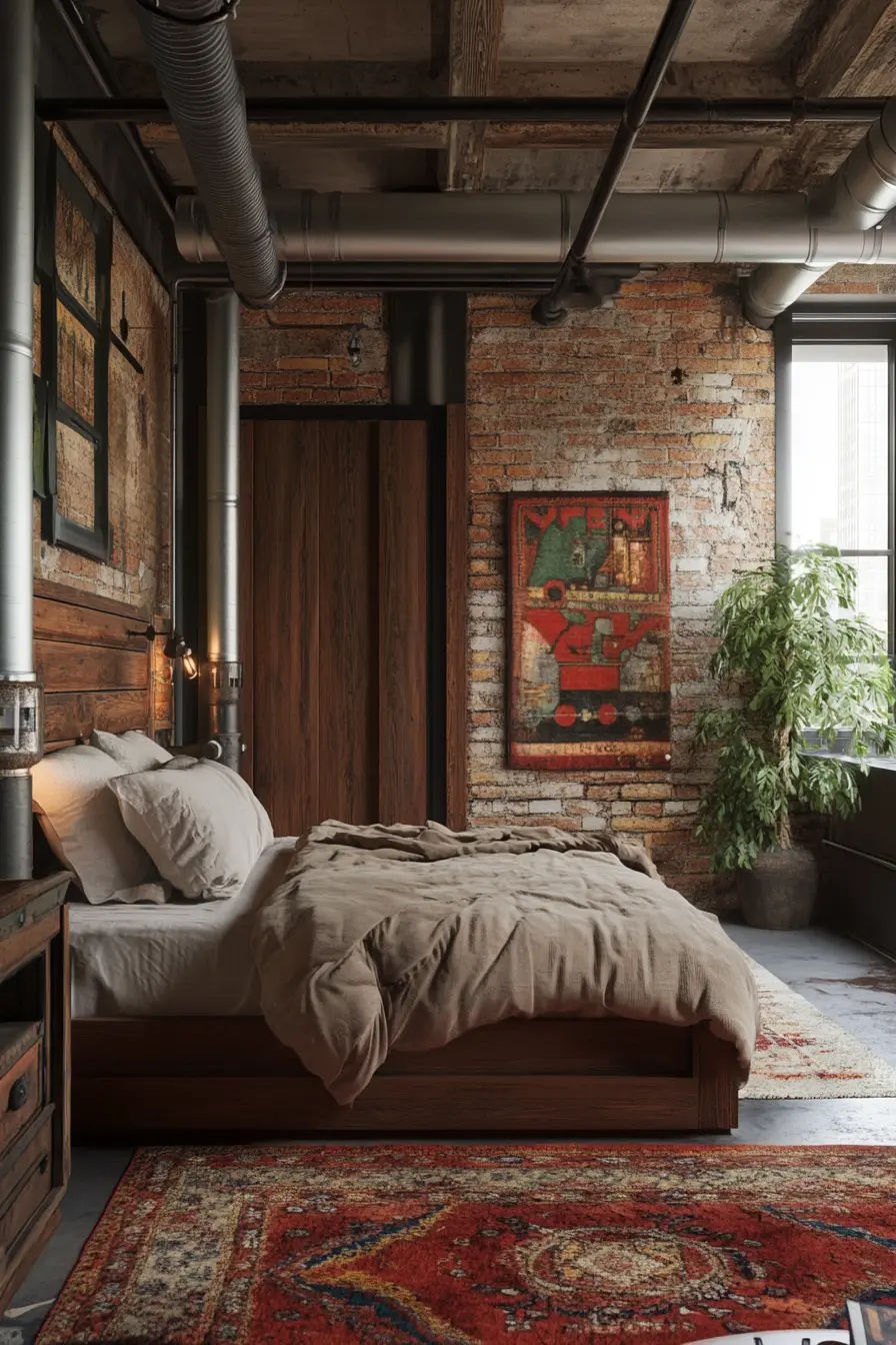 Industrial Bedroom 133758