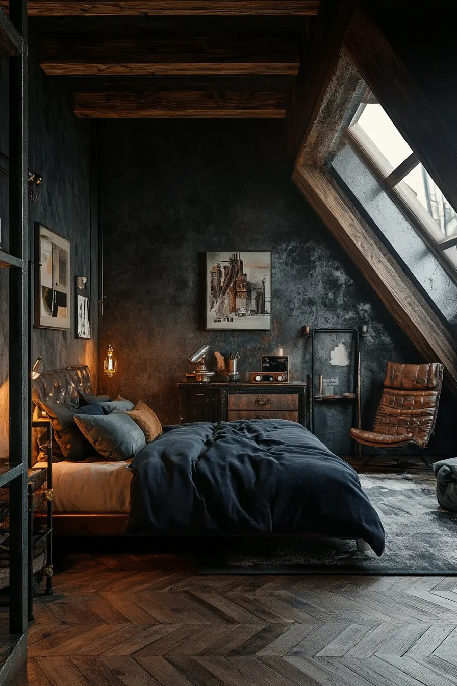 Industrial Bedroom 128816