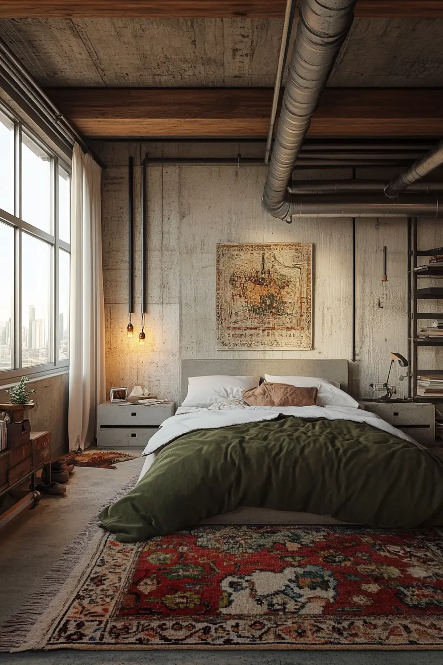 Industrial Bedroom 146252