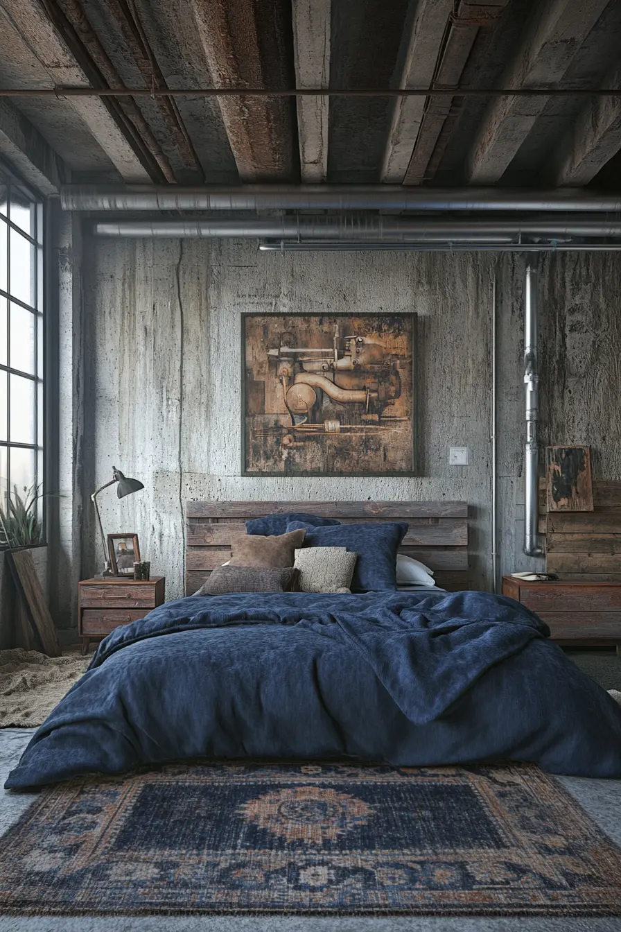 Industrial Bedroom 168224