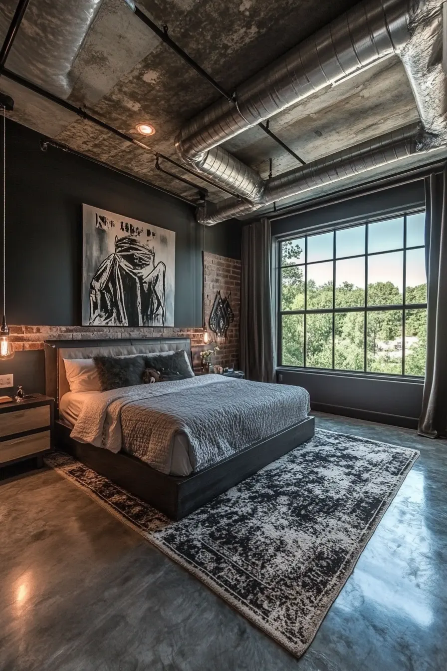 Industrial Bedroom 167446