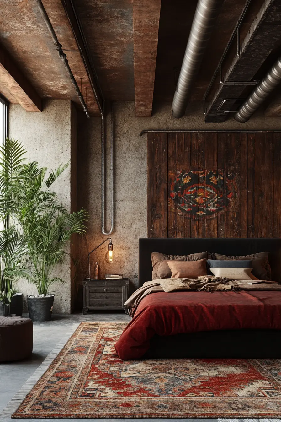 Industrial Bedroom 180336