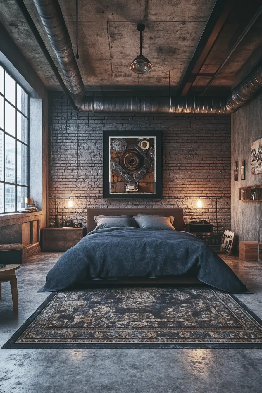 Industrial Bedroom 174396