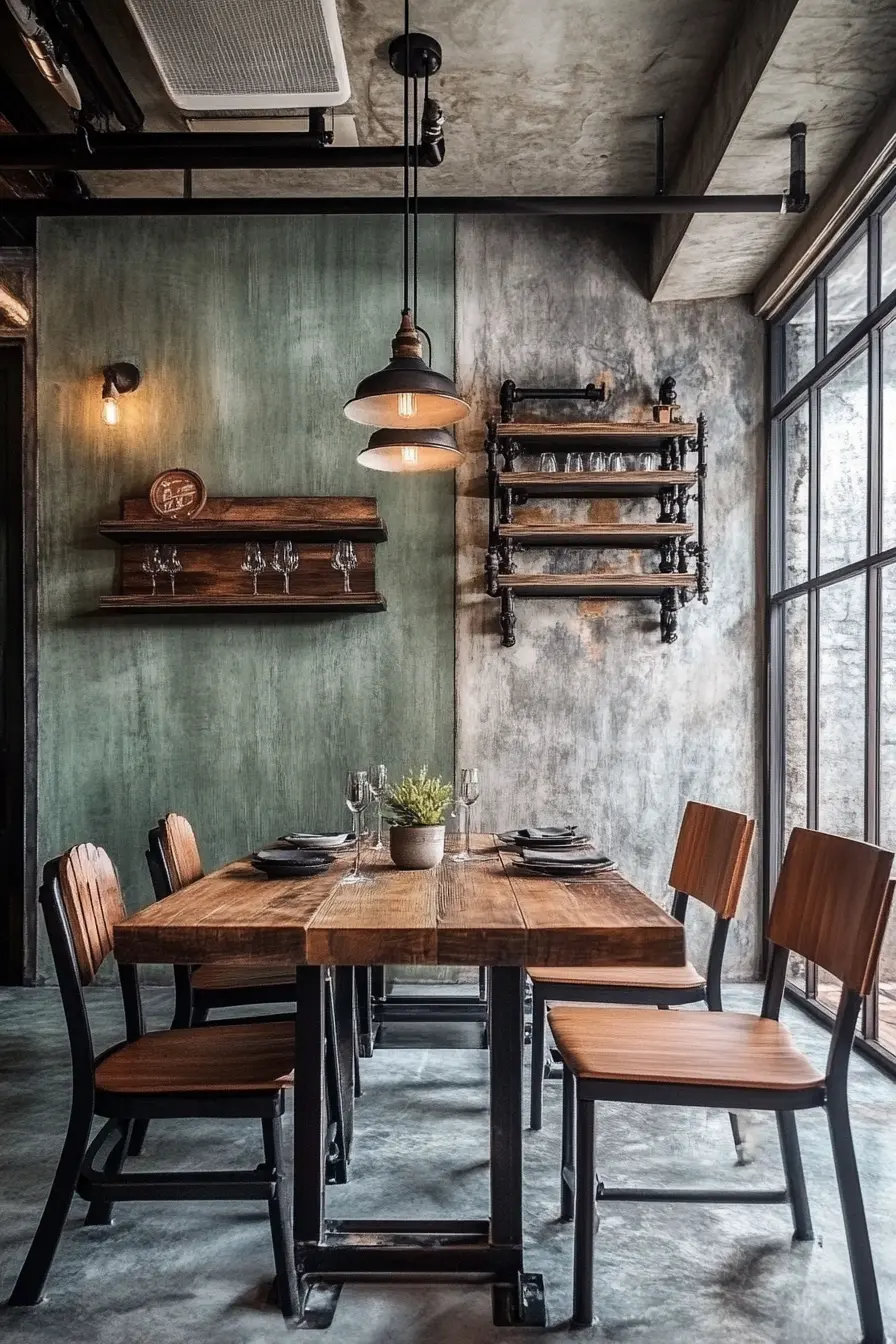 Industrial Dining Room 161866