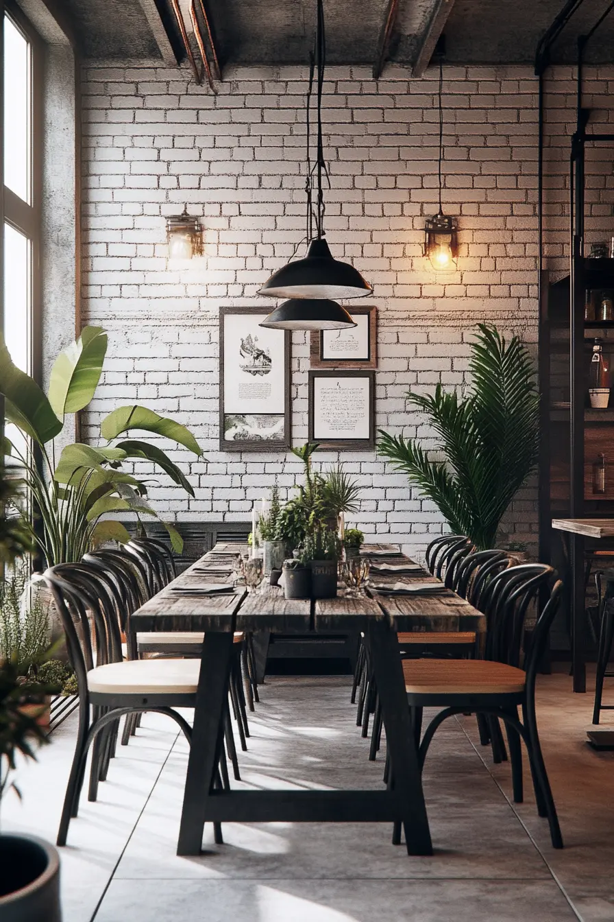 Industrial Dining Room 182556