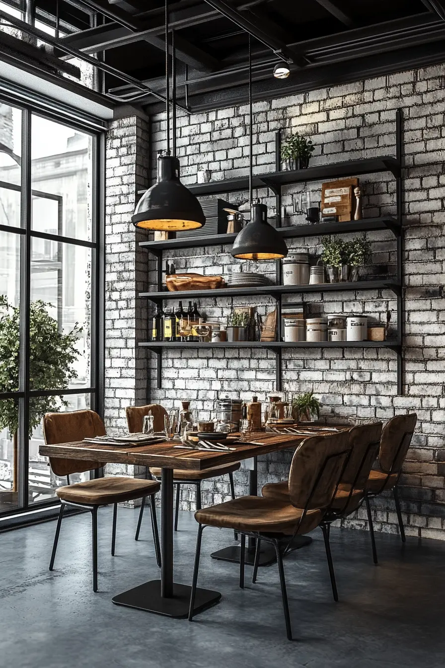 Industrial Dining Room 223056