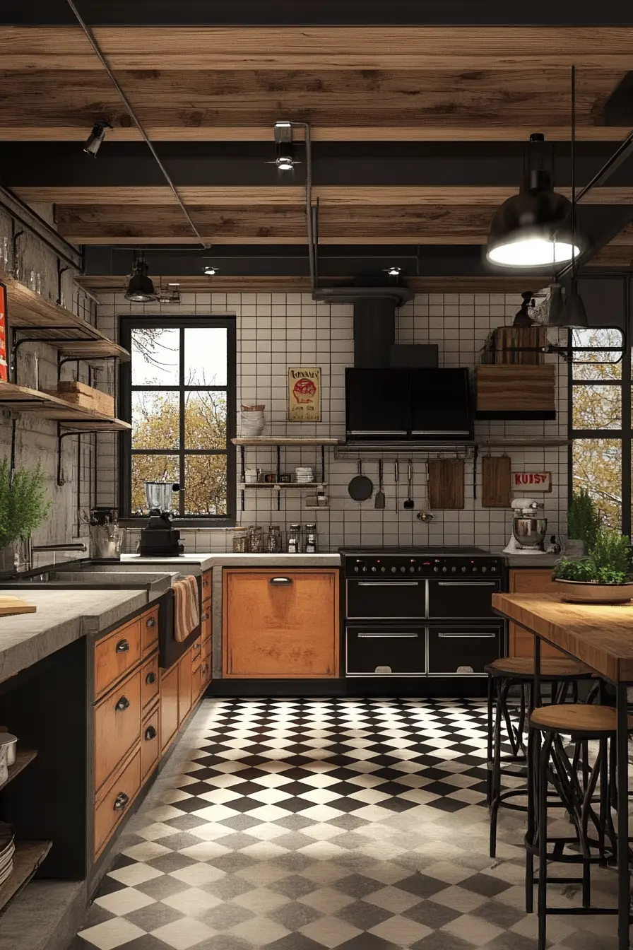 Industrial Kitchen 136226