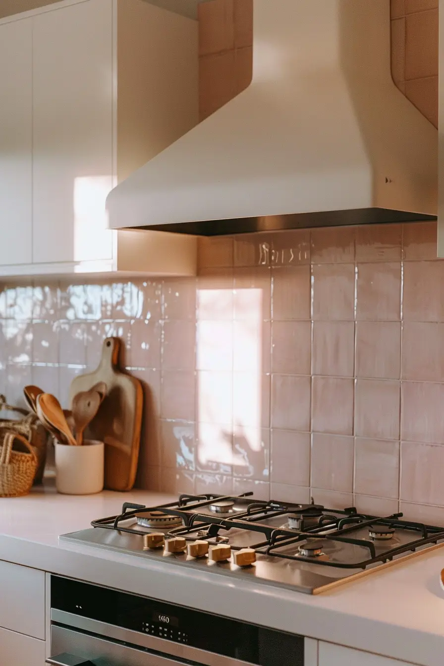 Kitchen Backsplash with White Cabinets 56524