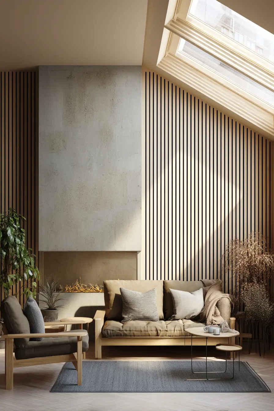 Living Room Accent Wall 96014