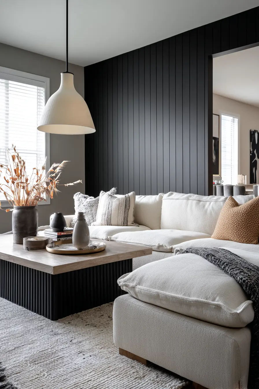 Living Room Accent Wall 120912