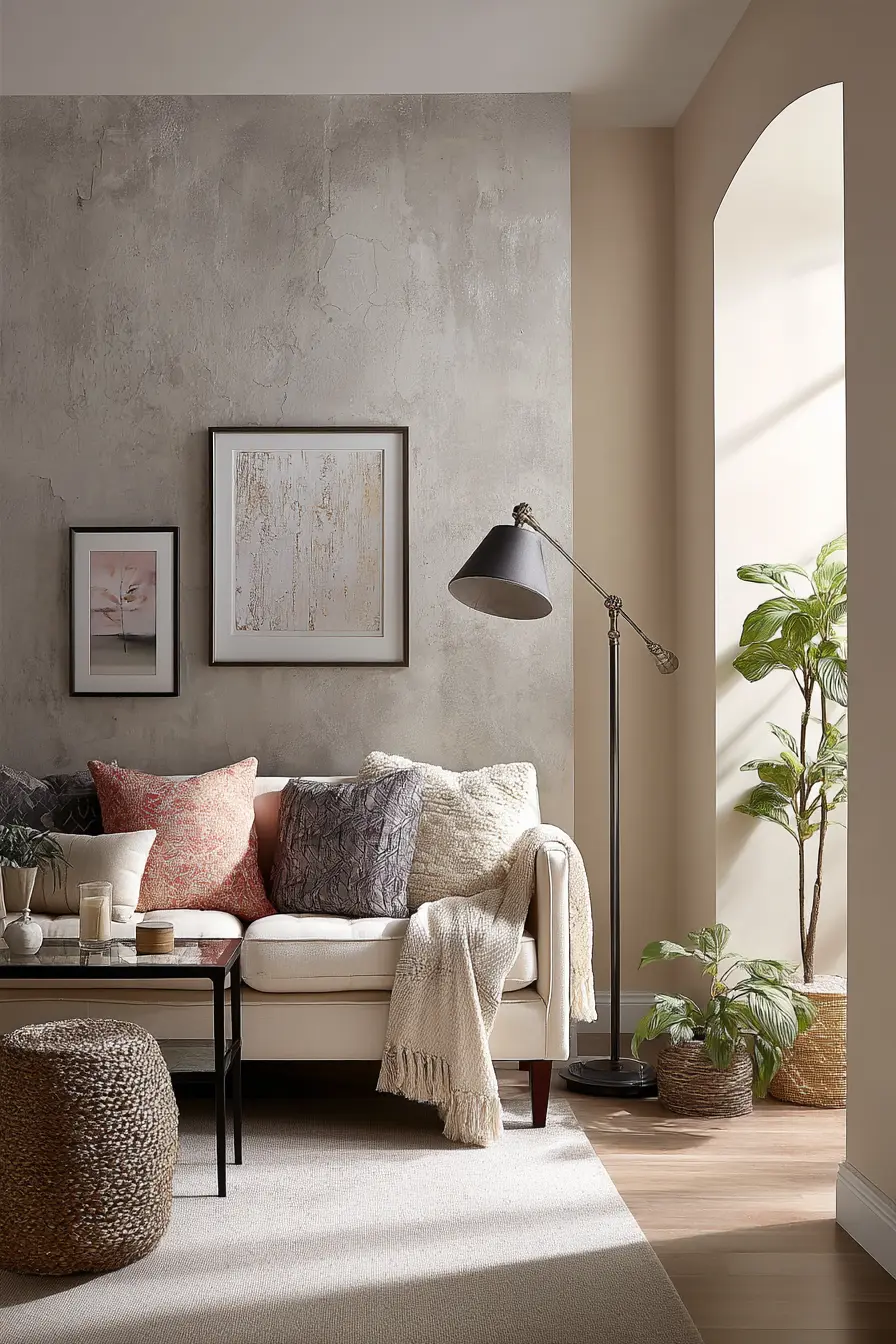 Living Room Accent Wall 150120