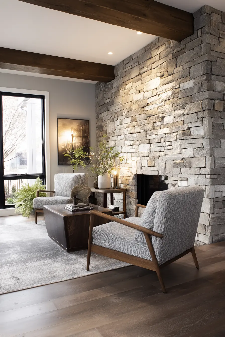 Living Room Accent Wall 142210