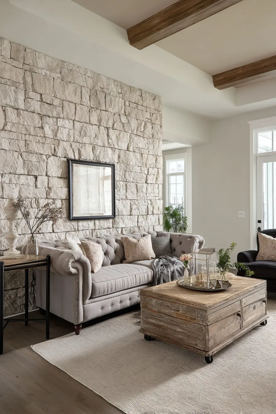 40 Creative Living Room Accent Walls That Go Beyond Paint