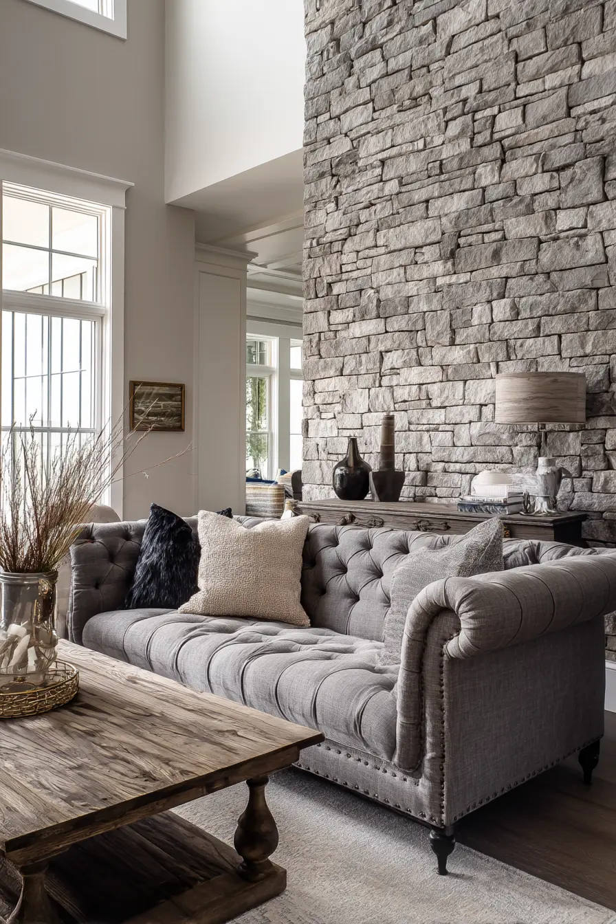 Living Room Accent Wall 193218