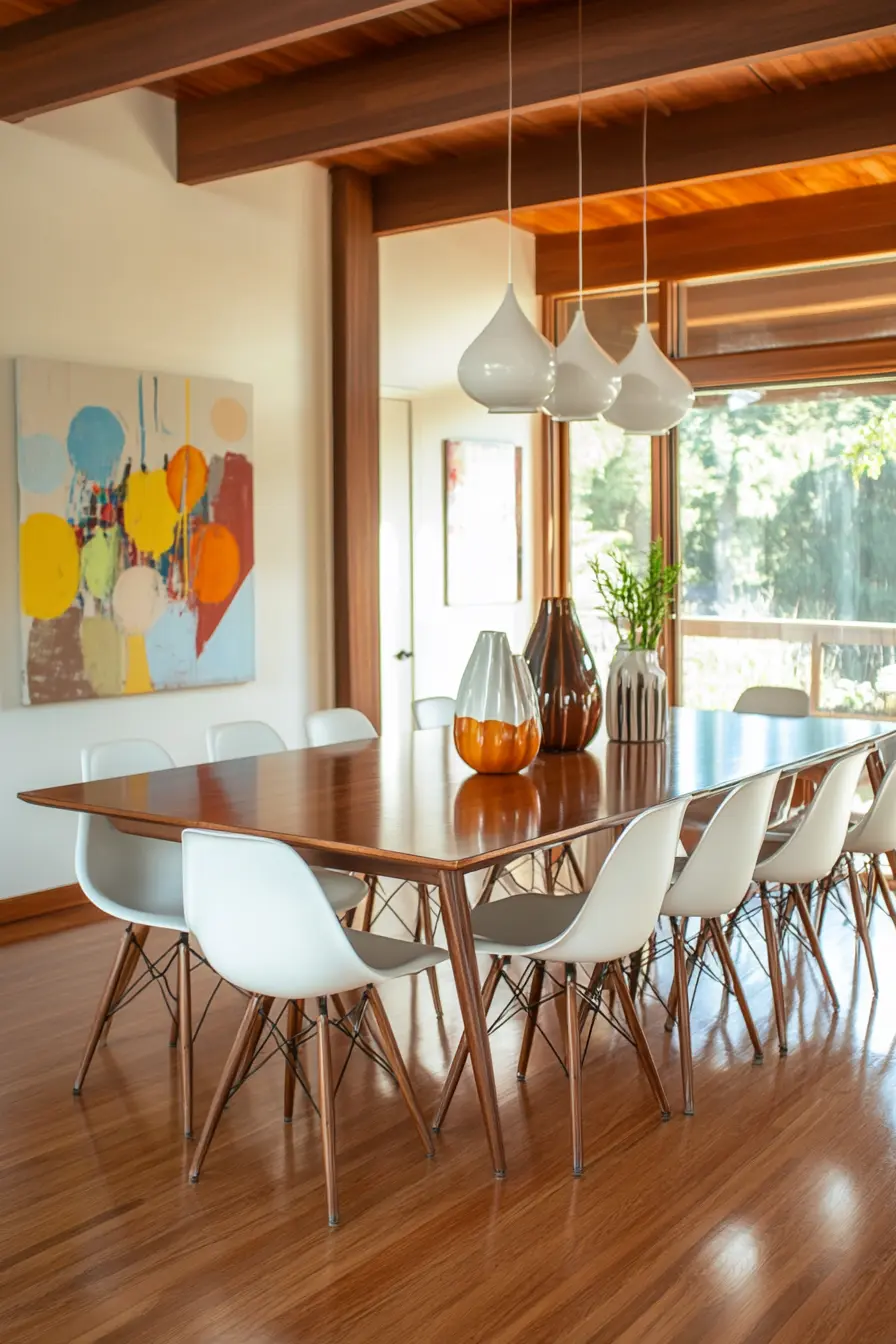 Mid Century Modern Dinning Room 88004