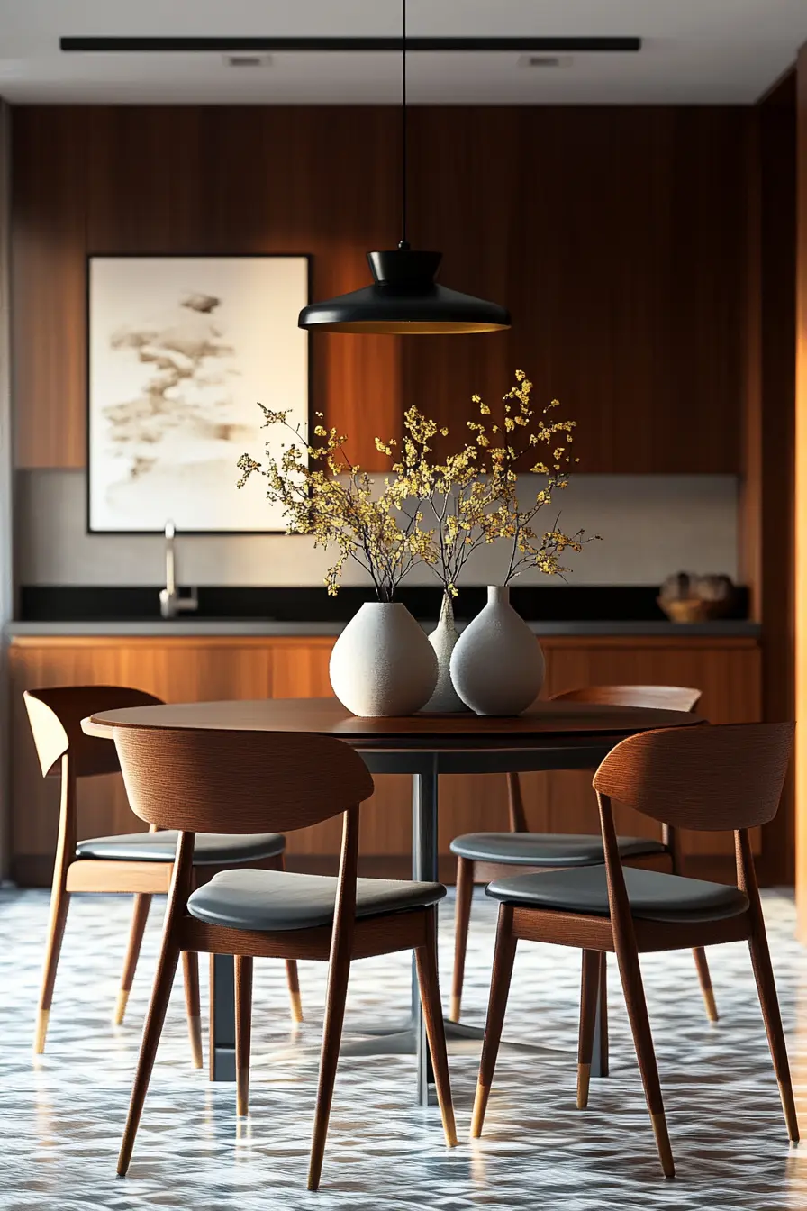 Mid Century Modern Dinning Room 98034