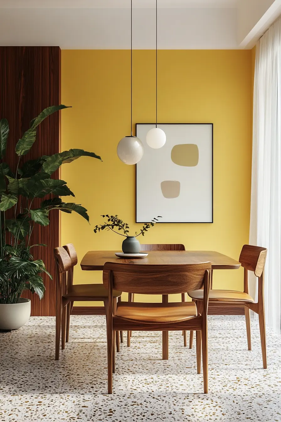 Mid Century Modern Dinning Room 116028