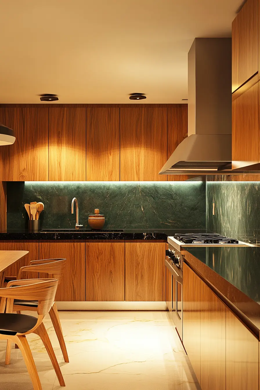 Mid Century Modern Kitchen 99520