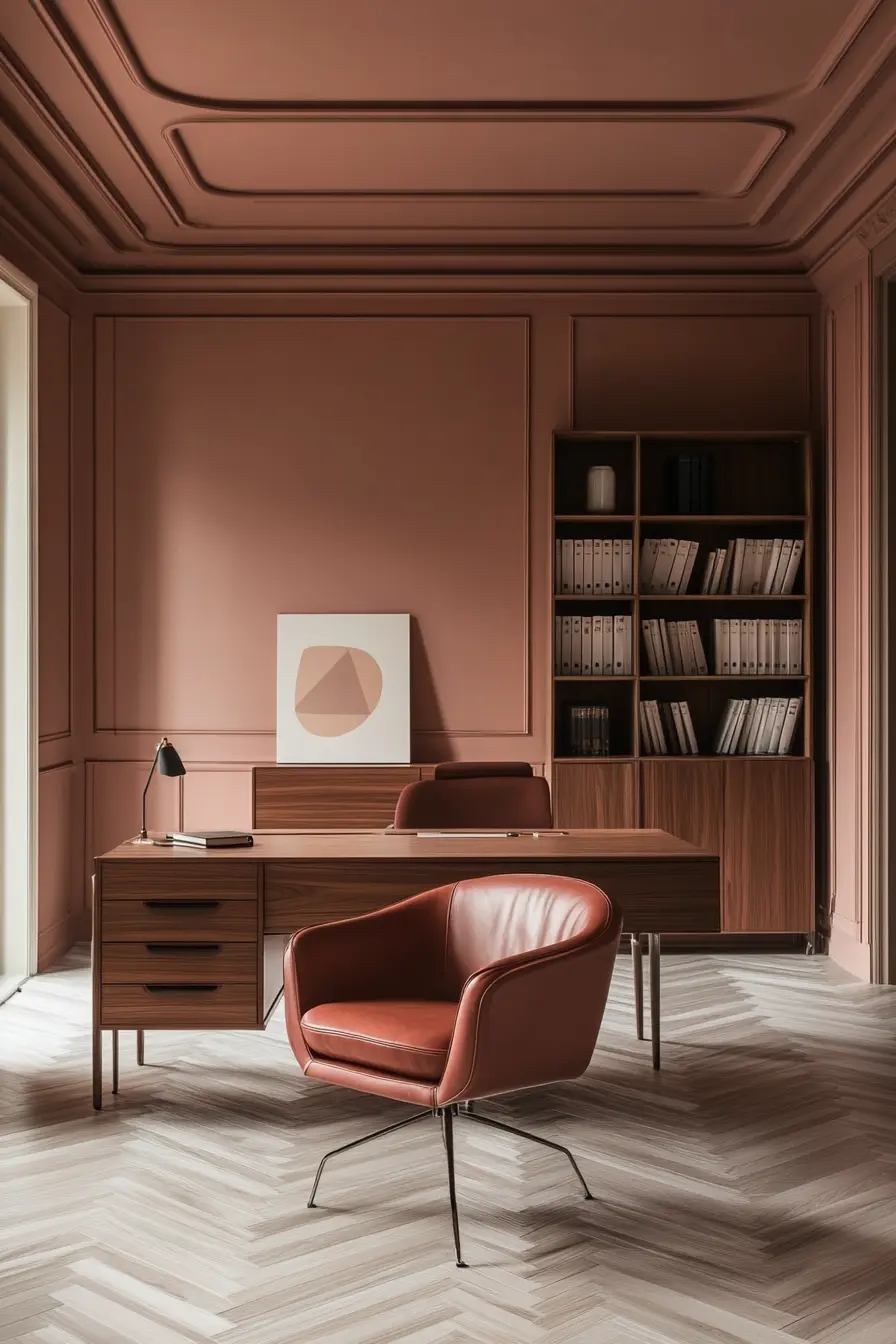 Mid Century Modern Office 59994