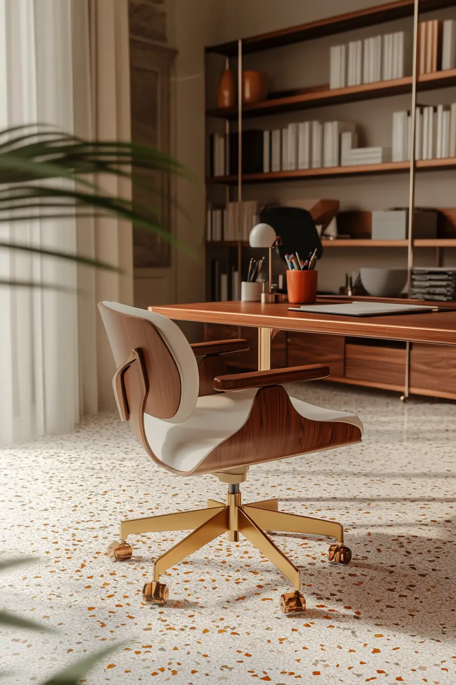 Mid Century Modern Office 104864