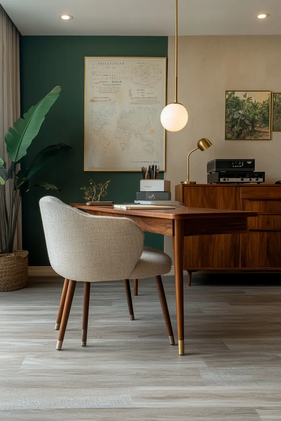 Mid Century Modern Office 76484