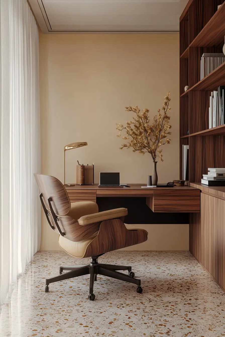 Mid Century Modern Office 87478