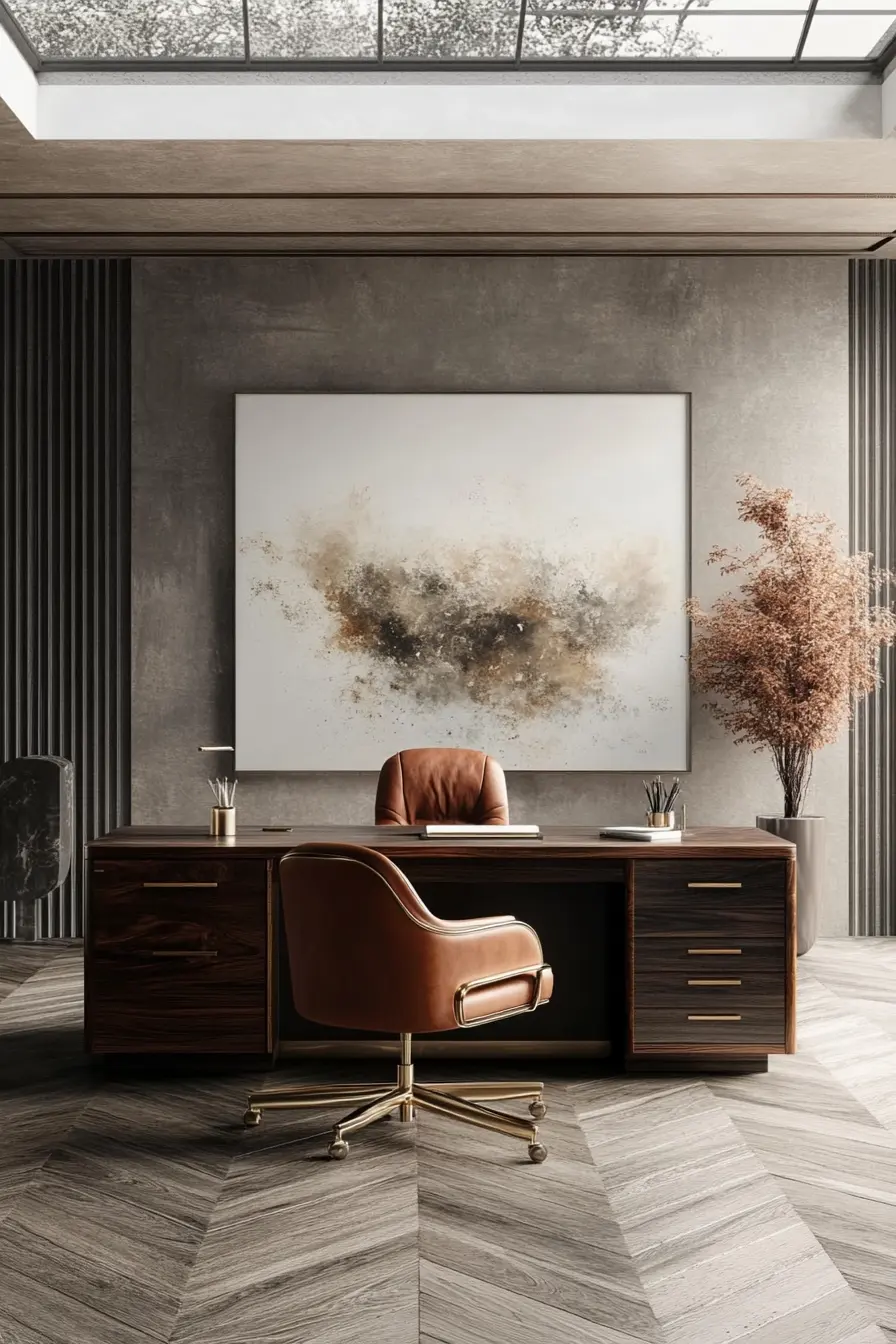 Mid Century Modern Office 107450