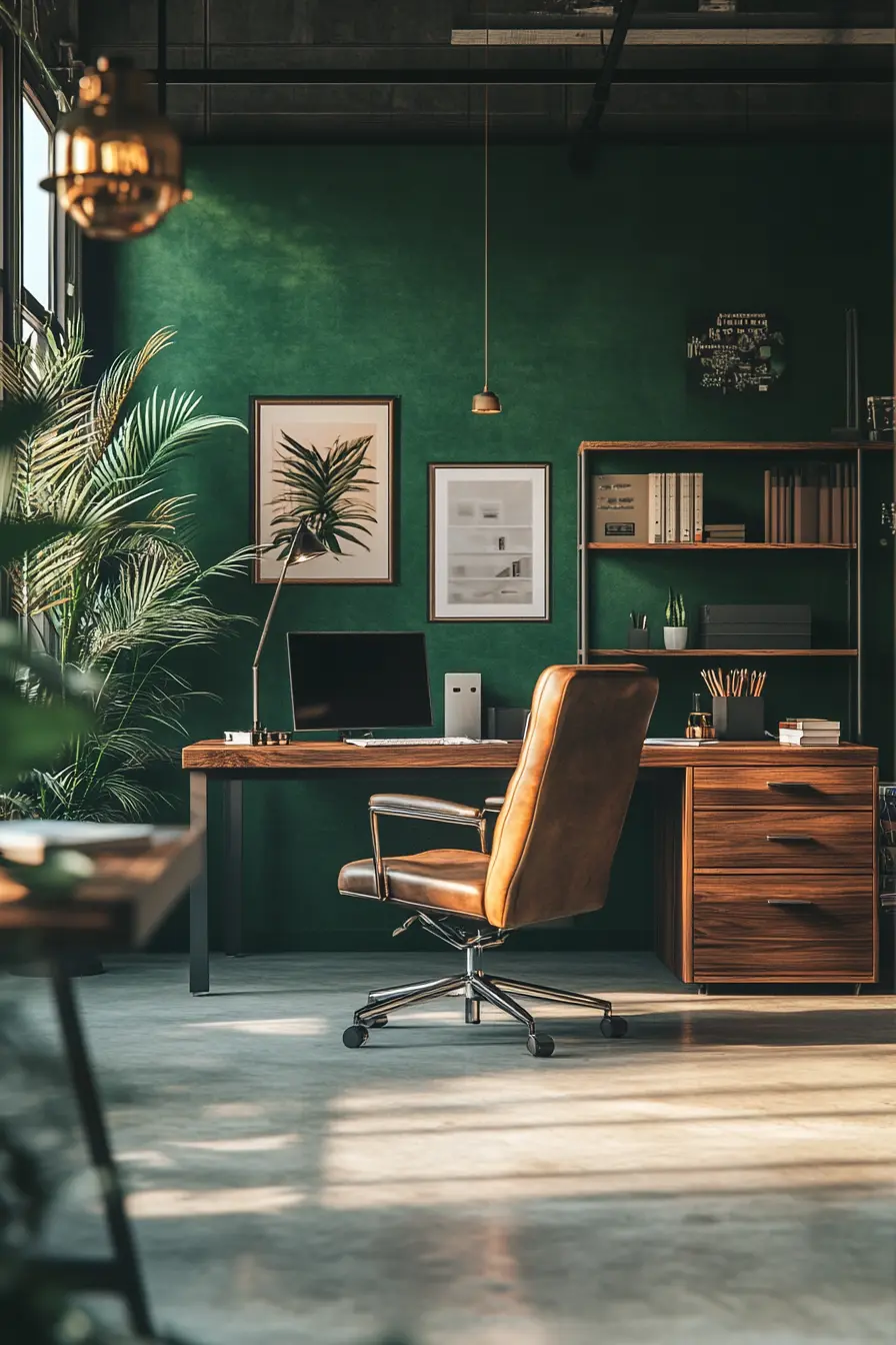 Mid Century Modern Office 91674