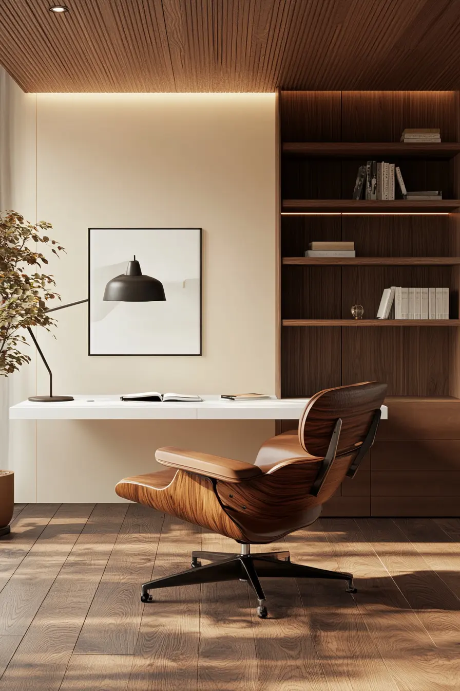 Mid Century Modern Office 92700