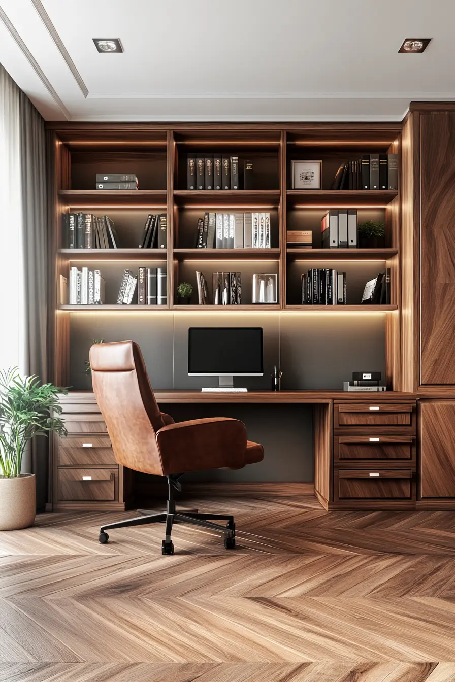 Mid Century Modern Office 109646