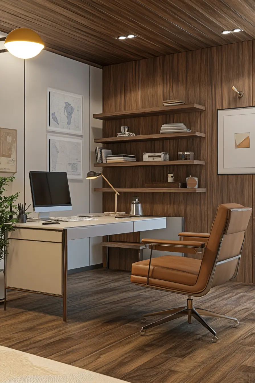 Mid Century Modern Office 97242