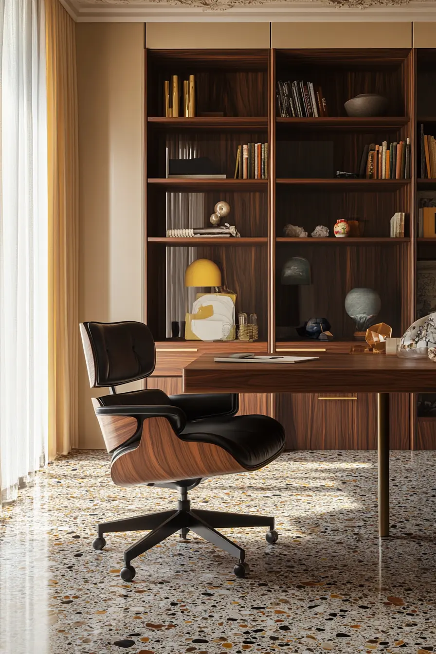 Mid Century Modern Office 129722