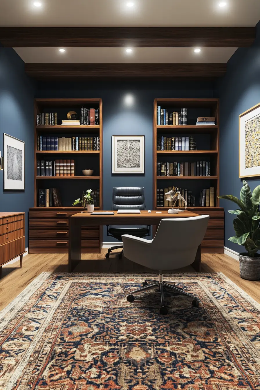 Mid Century Modern Office 163582