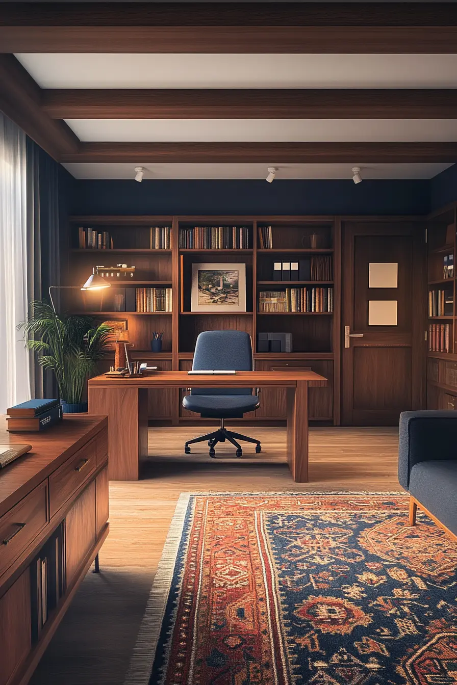 Mid Century Modern Office 139466