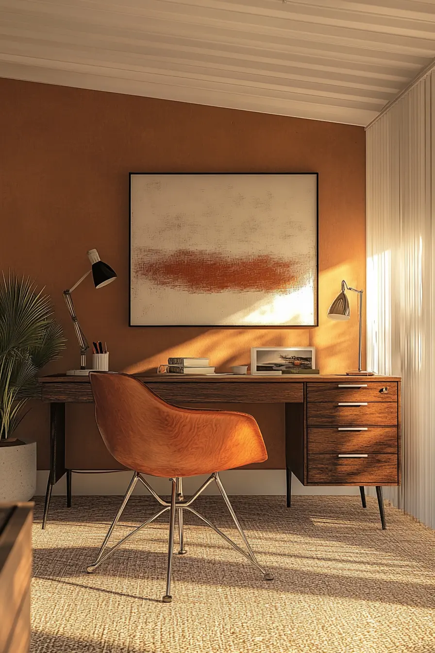 Mid Century Modern Office 152064