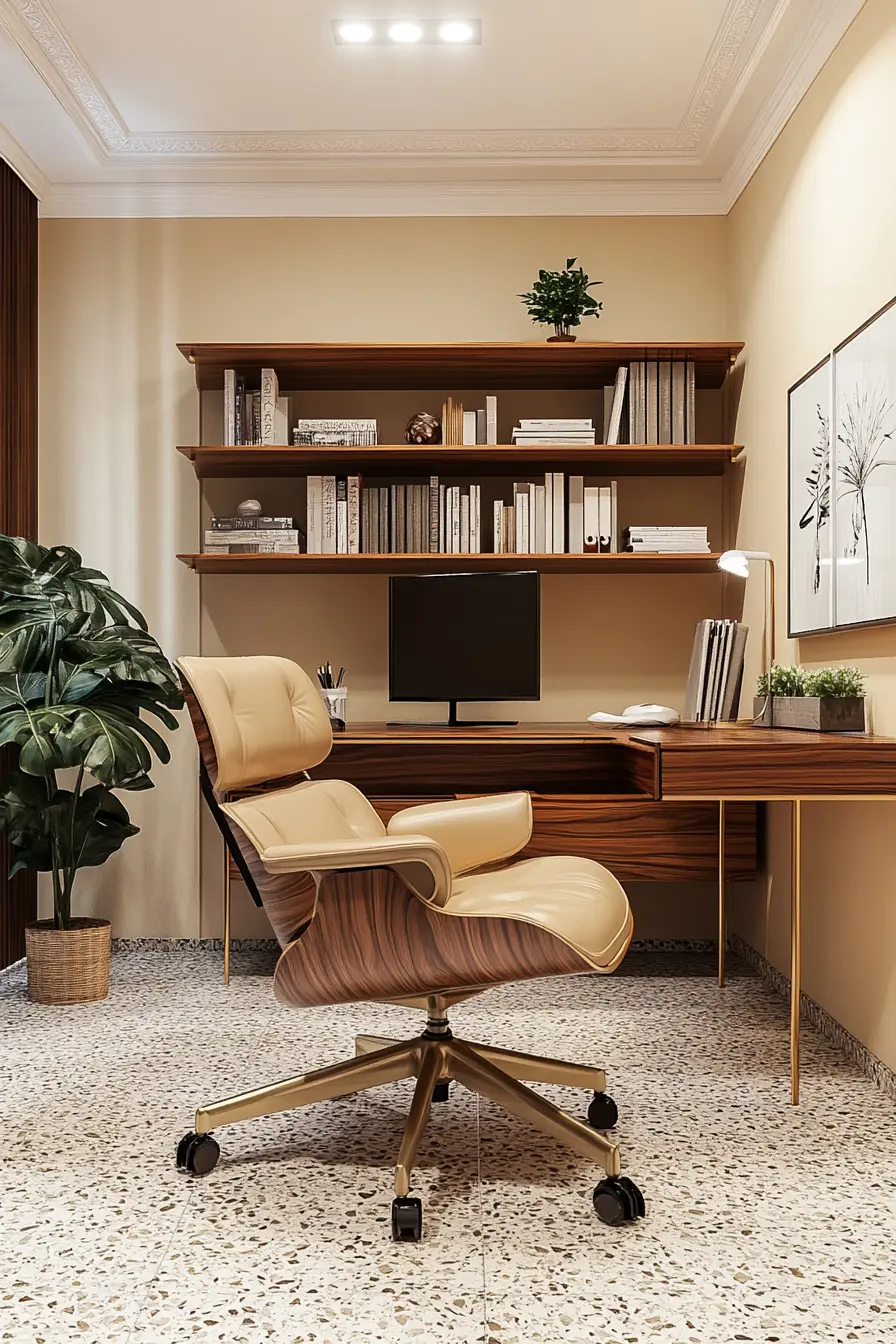 Mid Century Modern Office 159846