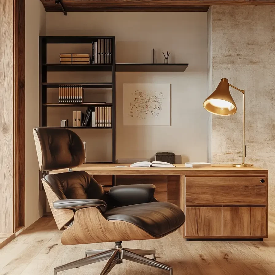 Mid Century Modern Office 119938