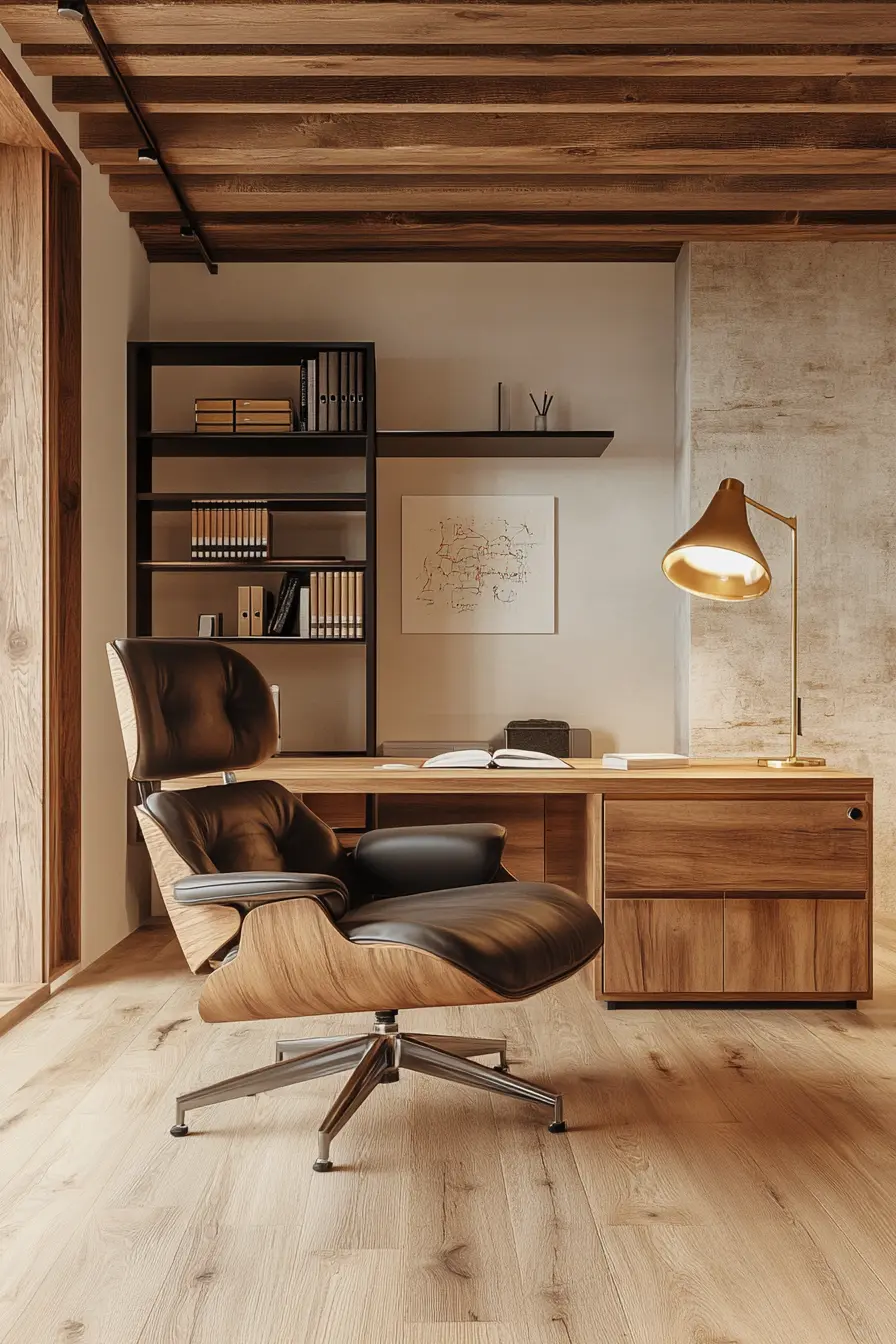 Mid Century Modern Office 119938