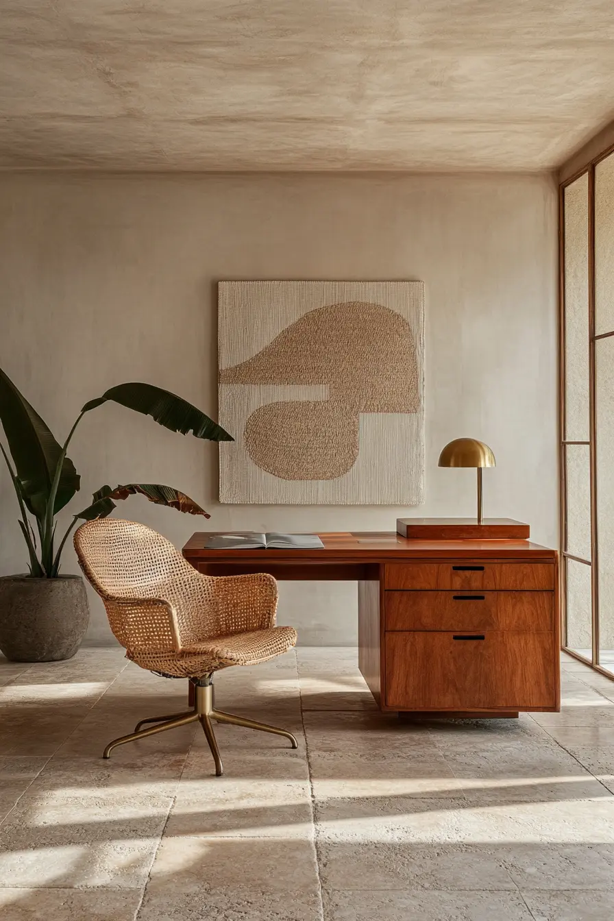 Mid Century Modern Office 125468