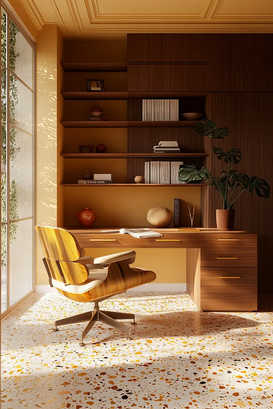 Mid Century Modern Office 143480