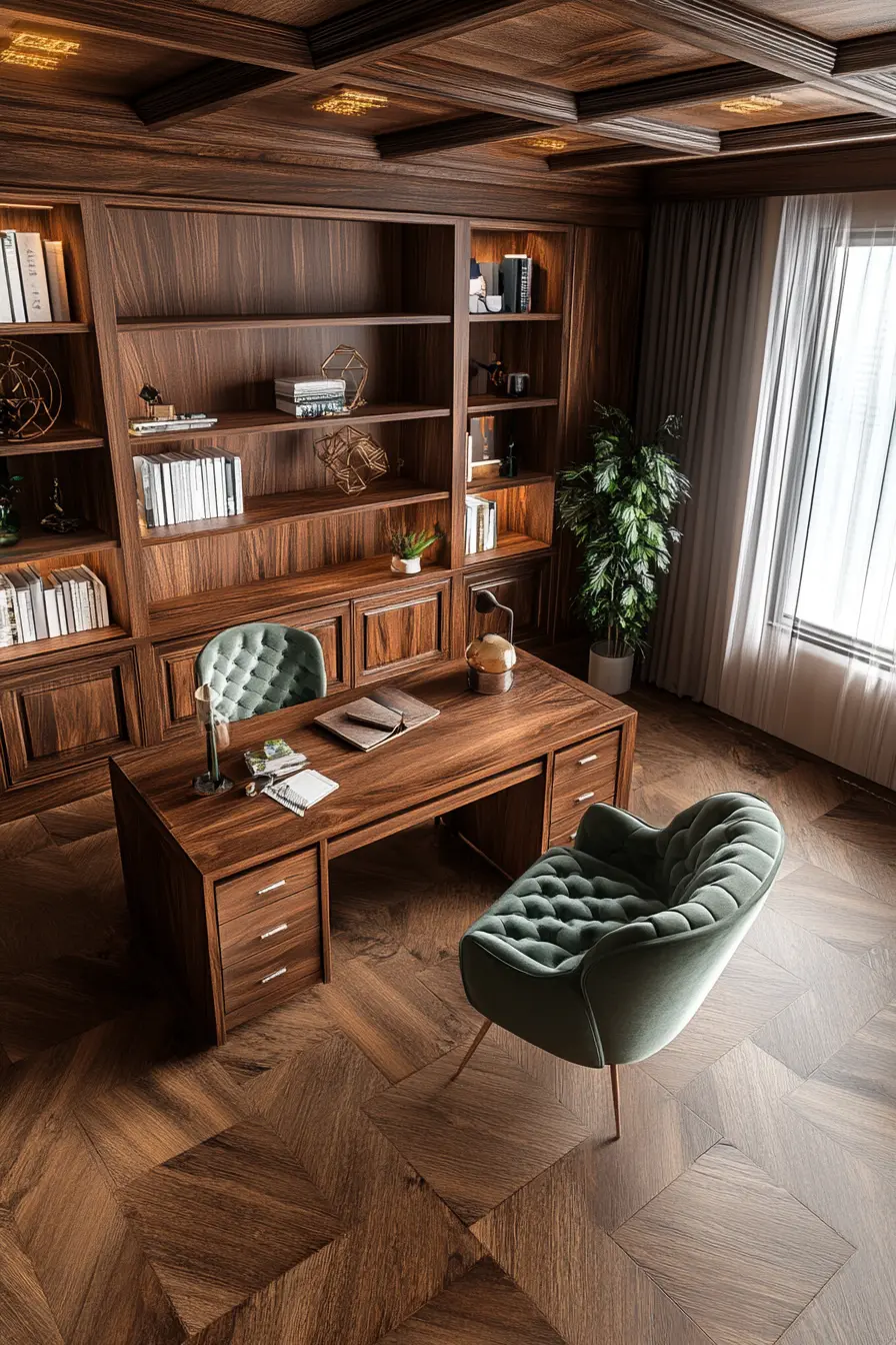 Mid Century Modern Office 181204