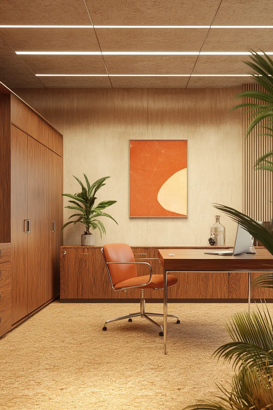 Mid Century Modern Office 169730