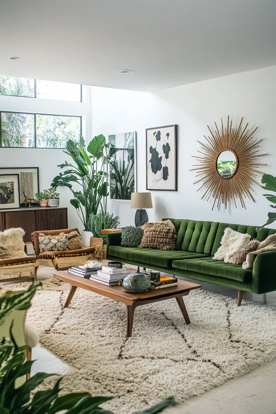 Mid Century Modern Living Room 147448