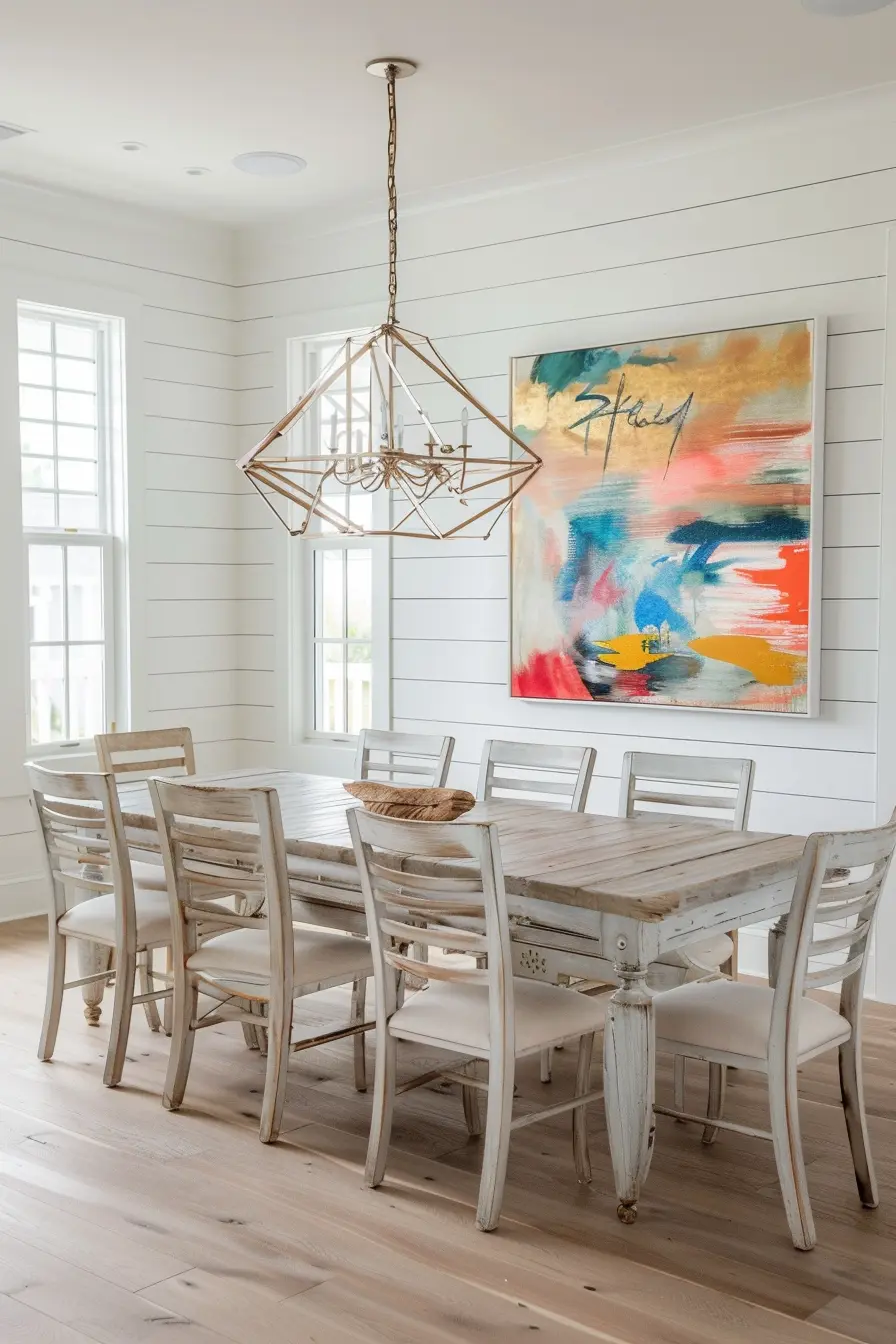 Modern Farmhouse Dining Room 83258