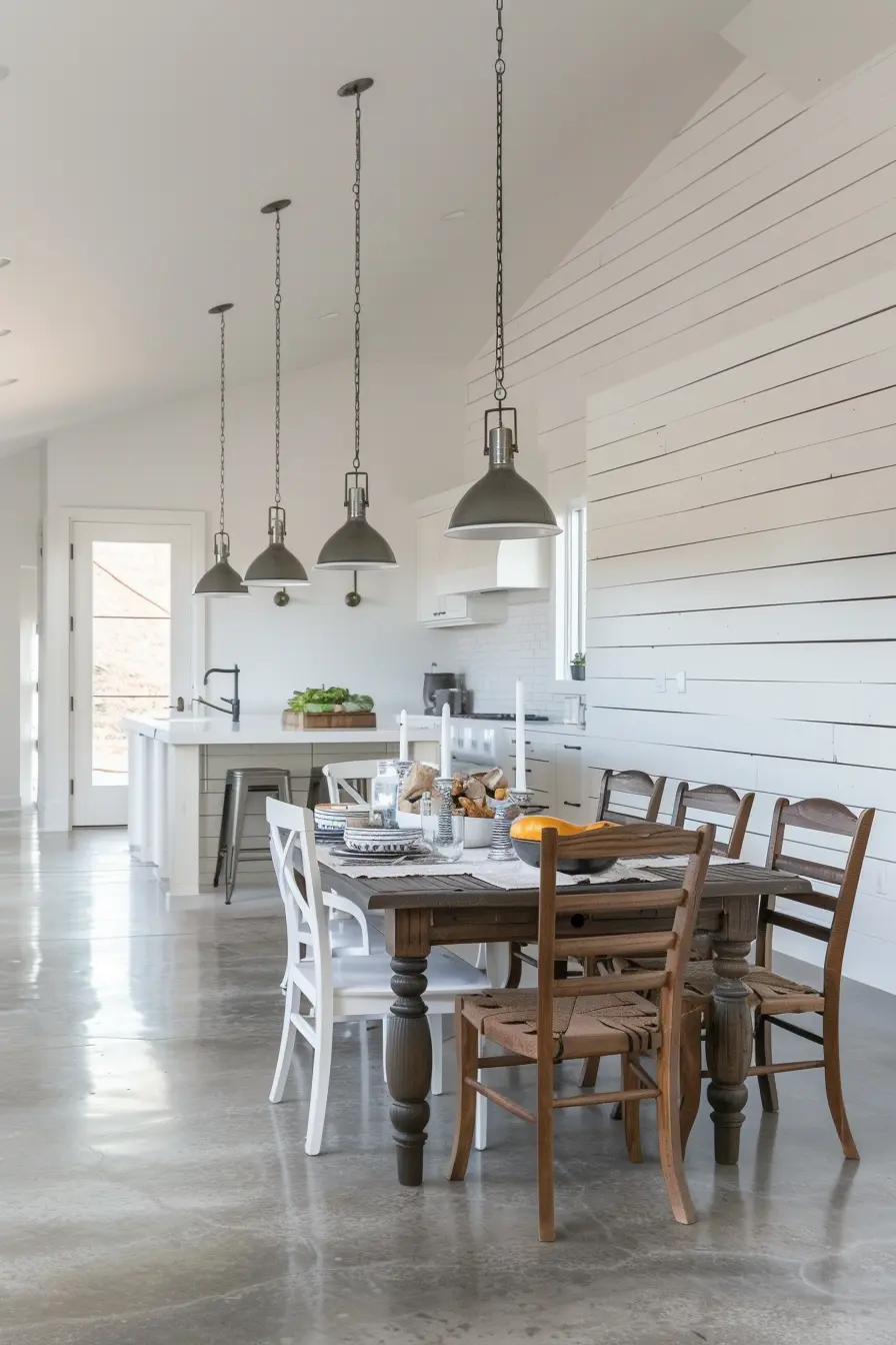 Modern Farmhouse Dining Room 70906