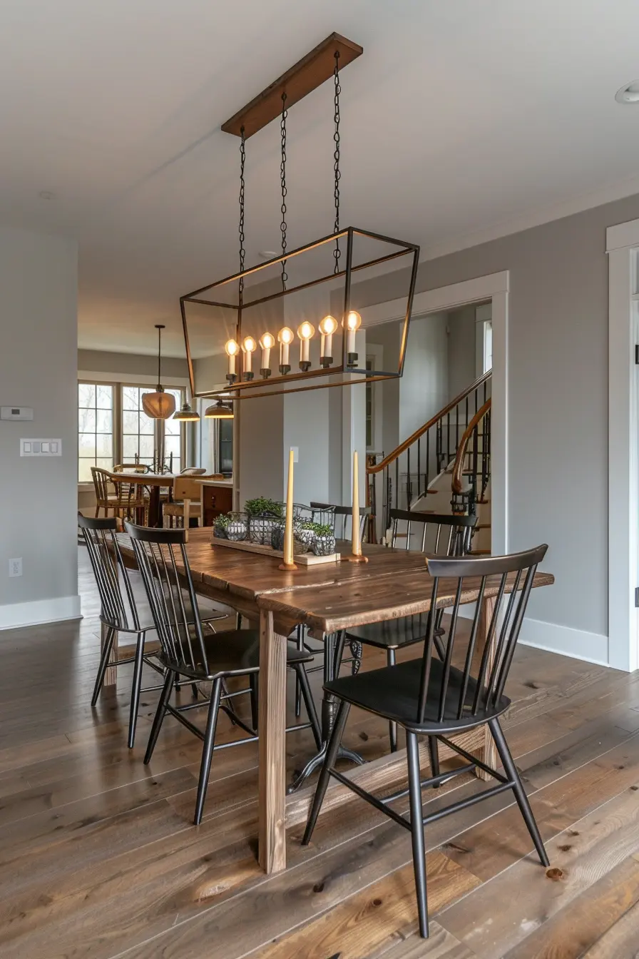 Modern Farmhouse Dining Room 88710