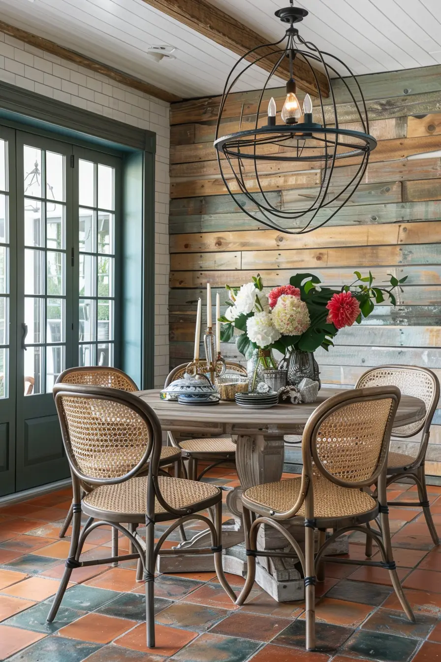 Modern Farmhouse Dining Room 160020