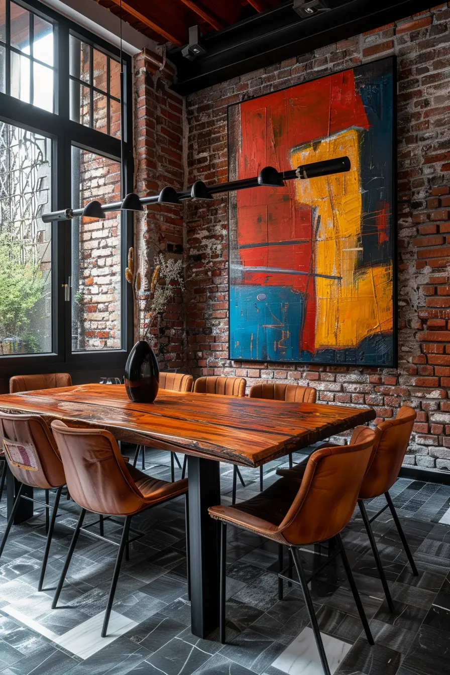 Modern Farmhouse Dining Room 190960