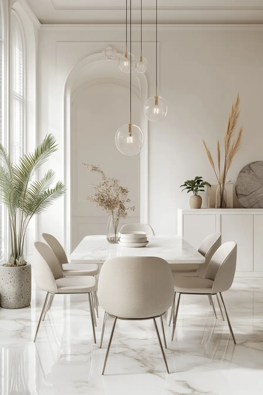 Organic Modern Dining Room 65310